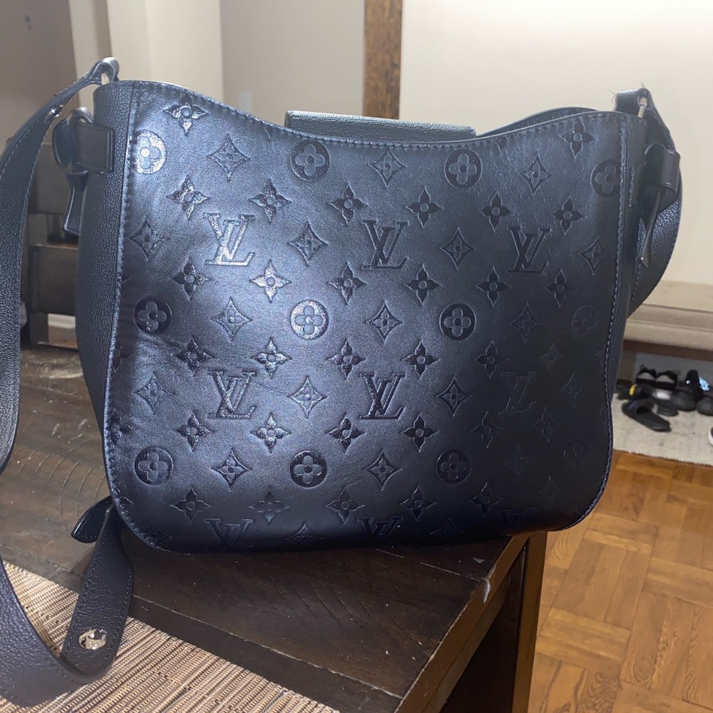 Black Louis Vuitton Satchel Bag
